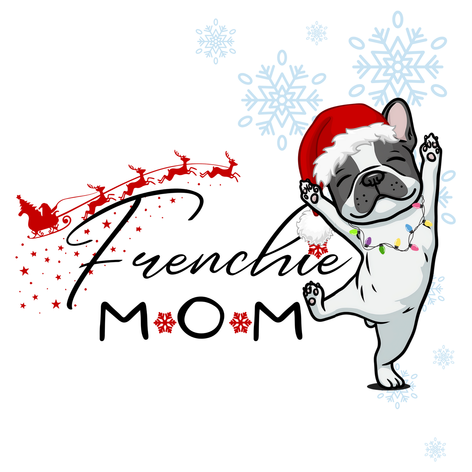 Frenchie Mom Christmas Collection