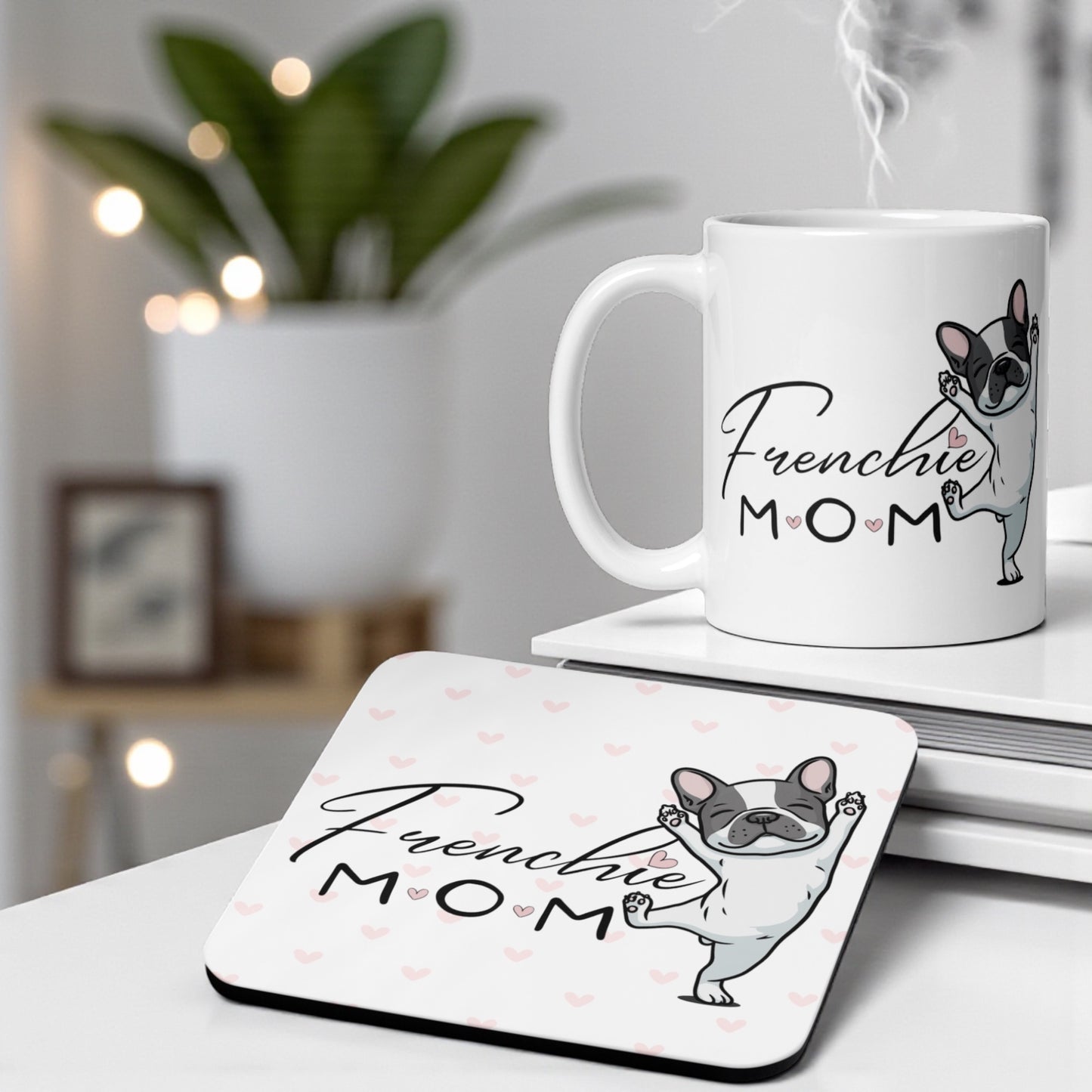 Frenchie Mom Mug 11oz – French Bulldog Coffee Cup, Dog Mom Gift, Cute Frenchie Lover Present