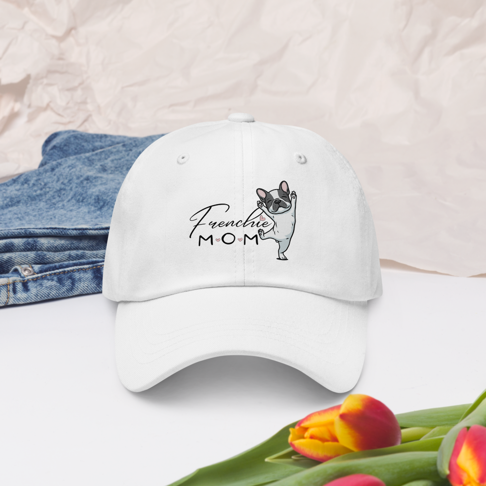 French Bulldog Mom Hat: Frenchie Baseball Cap, Dog Lover Gift