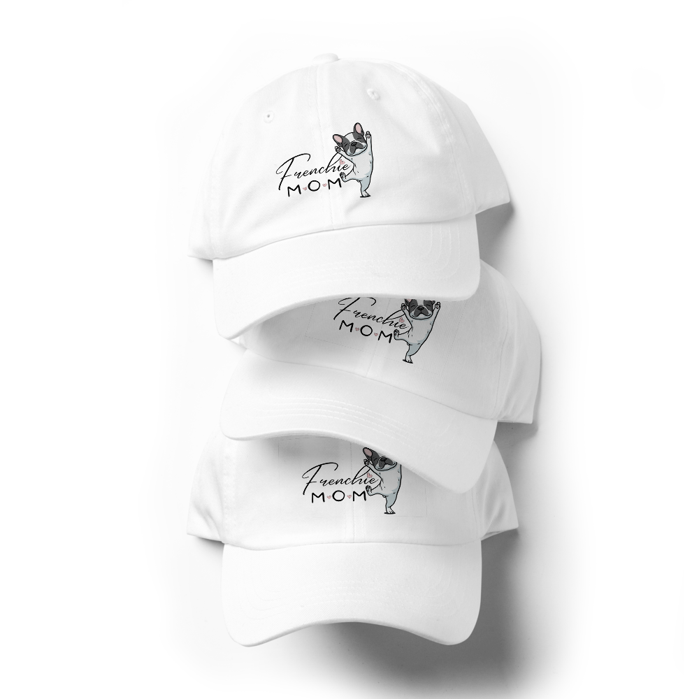French Bulldog Mom Hat: Frenchie Baseball Cap, Dog Lover Gift