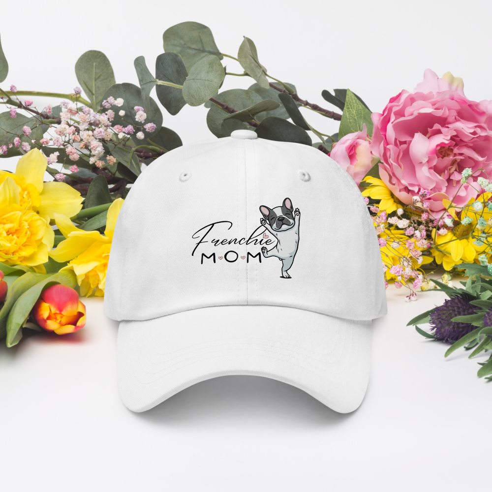 French Bulldog Mom Hat: Frenchie Baseball Cap, Dog Lover Gift