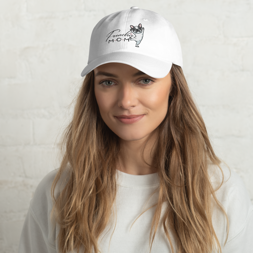 French Bulldog Mom Hat: Frenchie Baseball Cap, Dog Lover Gift