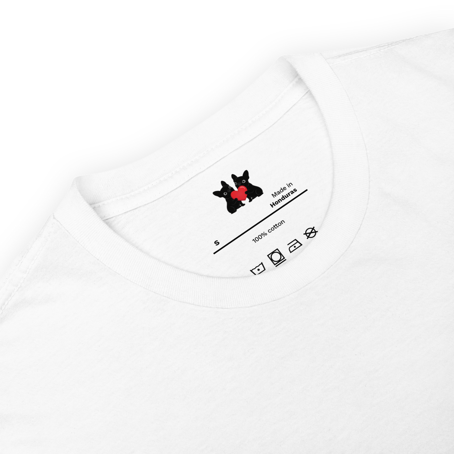 French Bulldog Valentine T-Shirt – Matching Frenchie Couple Tee